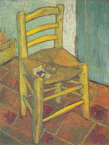Vincent Van Gogh（フィンセント・ファン・ゴッホ） 巨匠 名画 美術 芸術 絵画 芸術作品 クロスステッチ刺しゅうチャート 図案 【Vincent's Chair-ファン・ゴッホの椅子-】 Scarlet Quince 上級者 海外 輸入