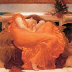 Lord Frederic Leighton（フレデリック・レイトン） 傑作 古典主義者 ポンセ美術館 名画 美術 芸術 絵画 芸術作品 クロスステッチ刺しゅうチャート 図案 【Flaming June-フレイミング・ジューン-】 Scarlet Quince 上級者 海外 輸入