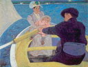 Mary Cassatt（メアリー・カサット） 名画 美術 芸術 絵画 芸術作品 クロスステッチ刺しゅうチャート 図案 【The Boating Party】 Scarlet Quince 上級者 海外 輸入