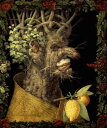 Giuseppe Arcimboldo（ジュゼッペ・アルチンボルド） 名画 画家 美術 芸術 絵画 芸術作品 クロスステッチ刺しゅうチャート 図案 【Winter】 Scarlet Quince 上級者 海外 輸入