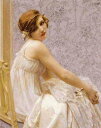 Guillaume Seignac（ギヨーム・セイニャク） 名画 画家 美術 芸術 絵画 芸術作品 クロスステッチ刺繍チャート 図案 【Virginite】 Scarlet Quince 上級者 海外 輸入 1