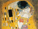 Gustav Klimt（グスタフ・クリムト） ベルヴェデーレ宮殿 オーストリア絵画館 巨匠 名画 画家 美術 芸術 絵画 芸術作品 クロスステッチ刺繍チャート 図案 【The Kiss (detail)-接吻- 】 Scarlet Quince 上級者 海外 輸入