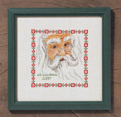 クロスステッチ 刺しゅう キット OOE オーレンシュレーガー O. Oehlenschlägers Eftf. 【 サンタクロース 】 ししゅうキット デンマーク 北欧 輸入 Oehlenschlager 初心者 中級者 02131