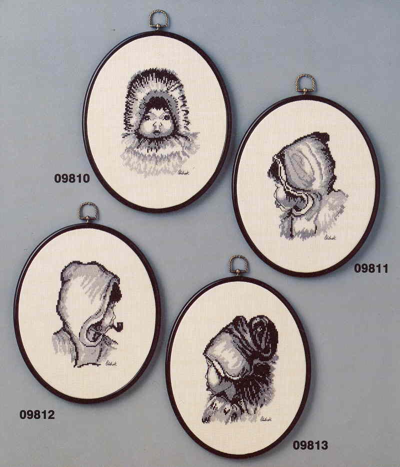 Embroidery - OOE クロスステッチ 刺しゅう キット オーレンシュレーガー O. Oehlenschlägers Eftf. 【 アリバク 】 ししゅうキット デンマーク 北欧 輸入 上級者 風景 Oehlenschlager 09810 09811 09812 09813