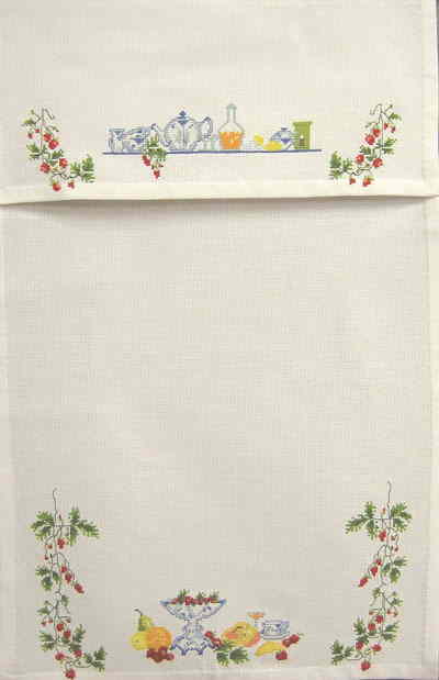 O. Oehlenschlägers Eftf. クロスステッチ 刺しゅう キット OOE オーレンシュレーガー 【 ハンドタオル 】 ししゅうキット デンマーク 北欧 輸入 上級者 Oehlenschlager 30136