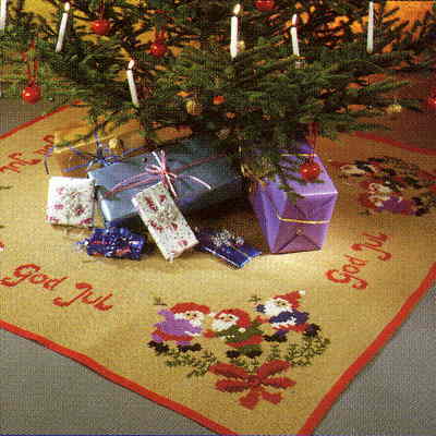 OOE クロスステッチ 刺しゅう キット オーレンシュレーガー O. Oehlenschlägers Eftf. 【 ニッセのクリスマスカーペット 】 ししゅうキット デンマーク 北欧 輸入 上級者 Oehlenschlager 送料無料 32545