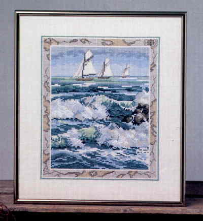 O. Oehlenschlägers Eftf. クロスステッチ 刺しゅう キット OOE 【 帆船 】 ししゅうキット オーレンシュレーガー デンマーク 北欧 輸入 上級者 Oehlenschlager 76452