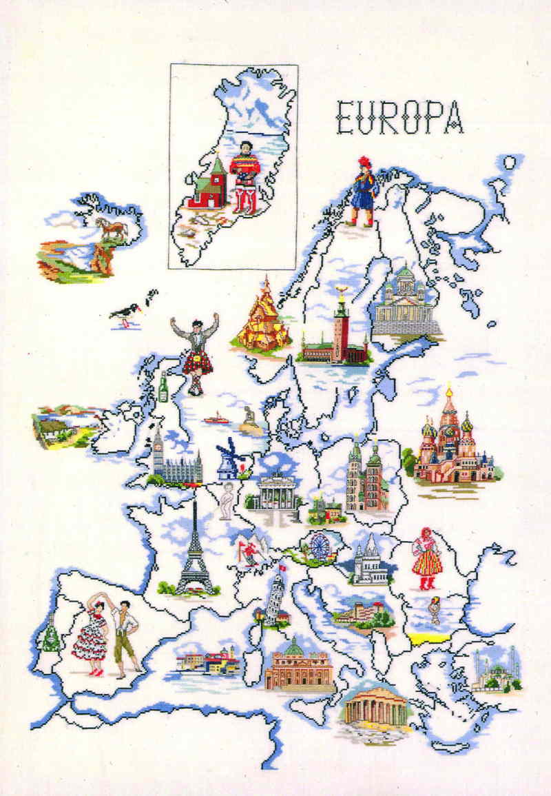 OOE クロスステッチ 刺しゅう キット オーレンシュレーガー O. Oehlenschlägers Eftf. 【 ヨーロッパ 】 ししゅうキット デンマーク 北欧 輸入 上級者 Oehlenschlager 93497