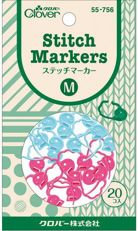 この小さなモコモコに“使いやすい”のアイデアが沢山詰まっています■　商品説明段数のカウントや編み方が変わるポイントなど、目印を付けたい編み目にかけて使う“ステッチマーカー”です。 この小さなモコモコに“使いやすい”のアイデアが沢山詰まっています。 【モコモコ形状が使いやすい理由】 ■編み目にやさしい■ 小さなカーブが編み目に沿うので、かけた目が伸びにくい。 ■ロックなしでも使える■ モコモコが滑り止めになるので、一時的な目印ならロックなしでも使えます。 ■開閉しやすい■ モコモコ形状なので、マーカーに指をかけた時、指が滑りにくく、やさしい力で開閉できる。 ＝＝＝セット内容＝＝＝ 【（各色10個）20個入】 適応号数の目安：＜並太〜極太＞ 棒針：6号〜15号／かぎ針：5／0号〜8／0号