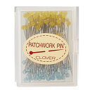 Clover クロバー 待針 細 細太さ0.4mm 長さ36mm ケース入 パッチワーク 57-313 |洋裁 yousai ソーイング sewing 手芸 裁縫 ホリウチ