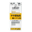 鋭く、強く、布通りのよい針先にしています。■　 商品説明ニッケルメッキ後、クロバー独自の先付研磨(先直し)で、針先から0.5mmくらいの所を円すい状に研削し、尖った針先を強化。 鋭く、強く、布通りのよい針先にしています。 サイズ・容量 容量：1包各6本入(計12本) ＜パッケージサイズ＞31×75×3mm ＜針のサイズ＞ 【メリケン針4・5】No．4：太さ0．89mm長さ34．8mm　　No．5：太さ0．84mm長さ33．3mm 厚手のウール地などに 【メリケン針6】No．6 太さ0．76mm長さ31．8mm　　No．長6 太さ0．76mm長さ39．4mm ウール地や厚手の木綿地などに 【メリケン針7】No．7 太さ0．71mm長さ30．3mm　　No．長7 太さ0．71mm長さ37．9mm 木綿地、ウール地、麻地などに 【メリケン針8】No．8 太さ0．64mm28．8mm　　No．長8 太さ0．64mm36．4mm 薄手のウールや木綿地などに 【メリケン針9】No．9 太さ0．56mm長さ27．3mm　No．長9 太さ0．56mm長さ34．8mm 絹地や薄手の木綿地などに 規格 ■生産地：タイ ■素材・成分：鋼