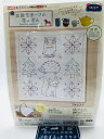 Olympus オリムパス 刺し子キット 北欧モチーフの花ふきん フォレスト SK-329 |洋裁 yousai ソーイング sewing 手芸 裁縫 ホリウチ(3)