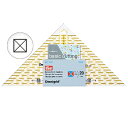 プリム(Prym) オムニグリッド ユニバーサル定規 三角形 16.5x16.5cm 611313 |洋裁 yousai ソーイング sewing 手芸 裁縫 ...