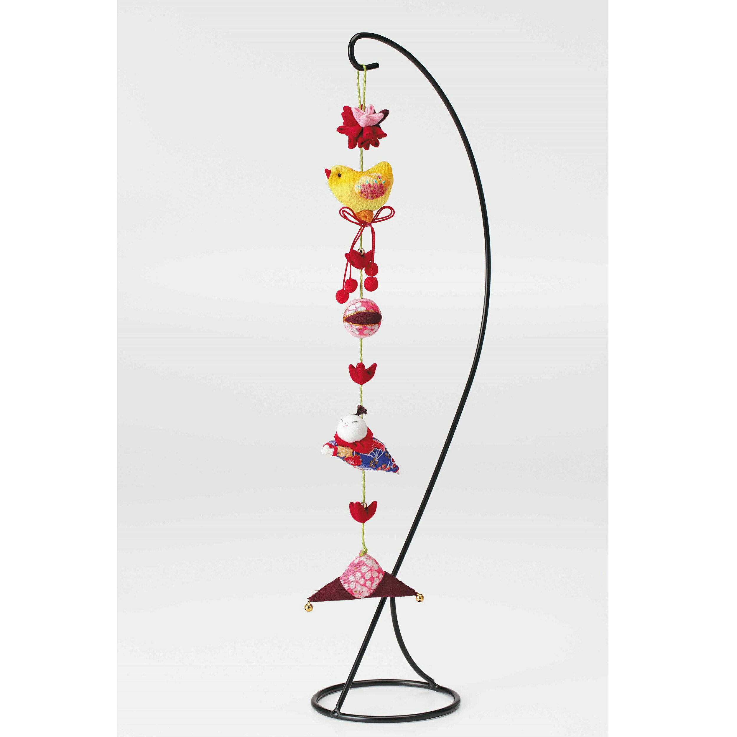 Panami パナミ タカギ繊維 京ちりめん 手芸キット下げ飾り「願いの糸」 水色・知的 LH-392 ｜洋裁 yous..