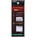 Clover クロバー アップリケ針 ブラック No.12 CL57-182 |洋裁 yousai ソーイング sewing 手芸 裁縫 ホリウチ
