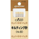 Clover クロバー キルティング針 No.8 CL57-322 |洋裁 yousai ソーイング sewing 手芸 裁縫 ホリウチ