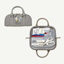 Misasa ミササ スヌーピー ソーイングセット ラウンドタイプ スヌーピー No.8651 グレー |洋裁 yousai ソーイング sewing 手芸 裁縫 ホリウチ