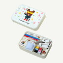 Misasa ミササ くまのがっこう ソーイングセット うす型タイプ ホワイト No.1795 |洋裁 yousai ソーイング sewing 手芸 裁縫 ホリウチ