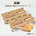 【冷凍】スペイン スイーツ 十勝あずき クレマ カタラーナ 2箱セット ブリュレ フランス 冷やして お菓子 crema catalana