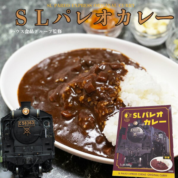 秩父鉄道 SLパレオカレー 200g レトルトカレー　国産牛肉 アウトドア ご当地 限定 ギフト お土産 お取り寄せ