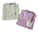 【SALE】【Little s.t. by s.t. closet /リトルエスティークローゼット/2023SS】ポシェットTシャツ (80-110cm)