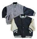 【SALE30%OFF】【2023AW/MAKE YOUR DAY/メイクユアデイ/子供服/ベビー服】スタジアム ジャンパー(90-100cm)