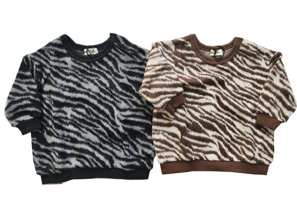 【新作】【2025'AW / MAKE YOUR DAY / メイクユアデイ/子供服/ベビー服】ゼブラJQD PO (90-110cm)