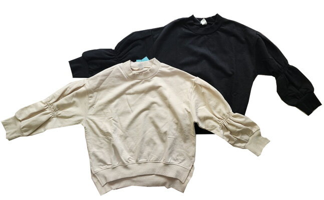 【SALE】【2024'AW NHT /ベビールーム】パフシャーリング トレーナー (120cm)