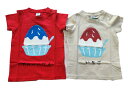 【SALE30%】【CHEEK ROOM /ベビールーム】かき氷Tシャツ (90-100cm)