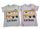 【SALE】【CHEEK ROOM /ベビールーム】CATバスTシャツ (90-110cm)
