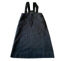 【SALE30%】【2022AW/DENIM DUNGAREE/デニムダンガリー】バルキーフリース ライナー JSK (160cm・黒)