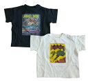 【SALE】【2023SS OCEAN&GROUND (オーシャンアンドグラウンド)】FUNNY グラフィックTシャツ(90-120cm/BK・OW)