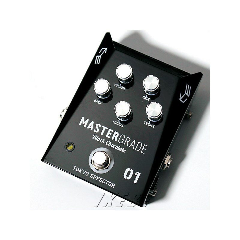 あす楽 TOKYO EFFECTOR MASTER GRADE 01 Black Chocolate ギター用エフェクター 歪み系 (エフェクター)