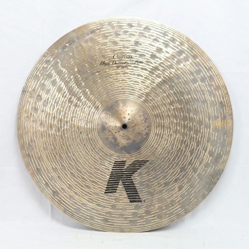 Zildjian K Custom HIGH DEFINITION RIDE 22 [NKZL22CHDR]【店頭展示特価品】 シンバル ライド (ドラム)