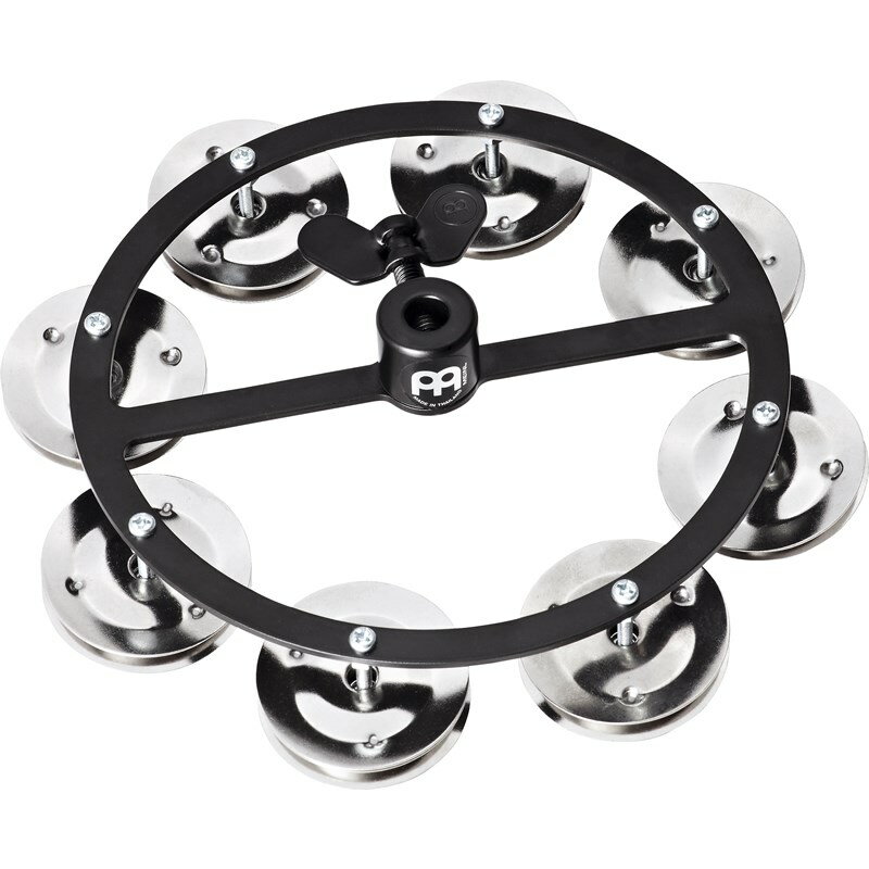 MEINL HTHH1BK [Headliner HiHat Tambourines / Single Jingle：Steel] タンバリン (パーカッション)