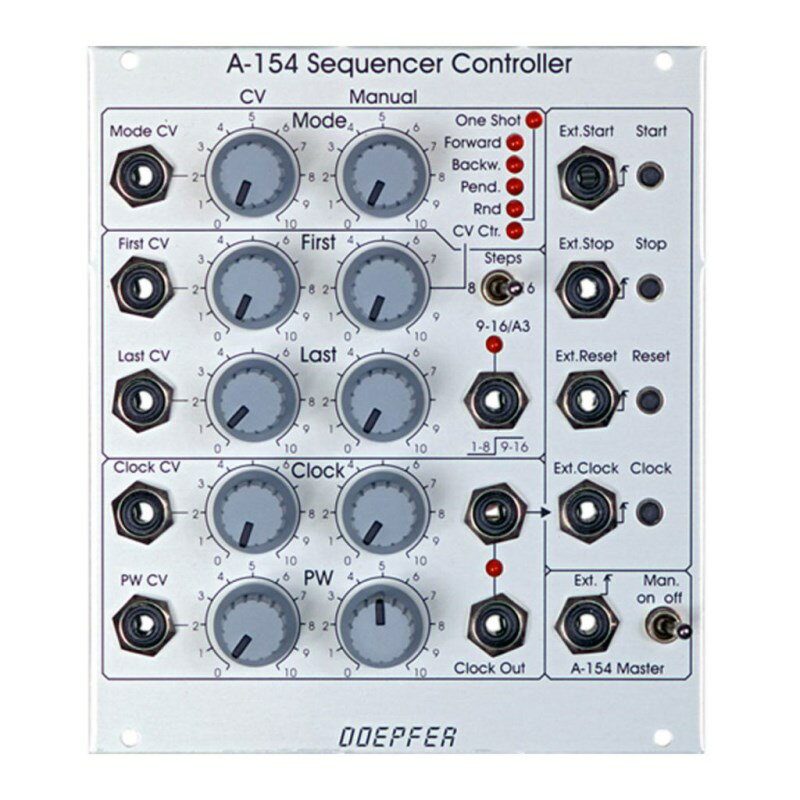 DOEPFER A-154 Sequencer Controller シンセサイザー モジュラーシンセ (シンセサイザー・電子楽器)