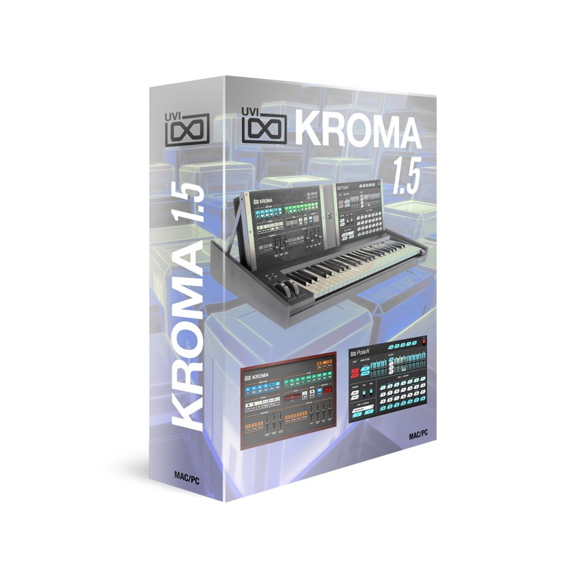 UVI Kroma 1.5(オンライン納品)(代引不可) ソフトウェア音源 シンセ音源 (DTM)