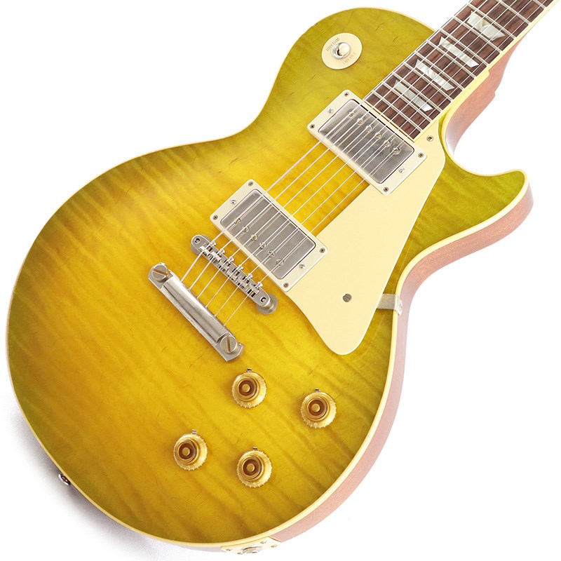 Gibson 1959 Les Paul Standard Reissue Green Lemon Fade Murphy Lab Light Aged 【Weight≒4.00kg】 レスポールタイプ (エレキギター)