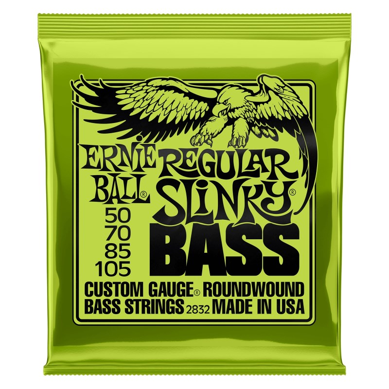 あす楽 ERNIE BALL Round Wound Bass Strings/ 2832 REGULAR SLiNKY 弦 ベース弦 (楽器アクセサリ)