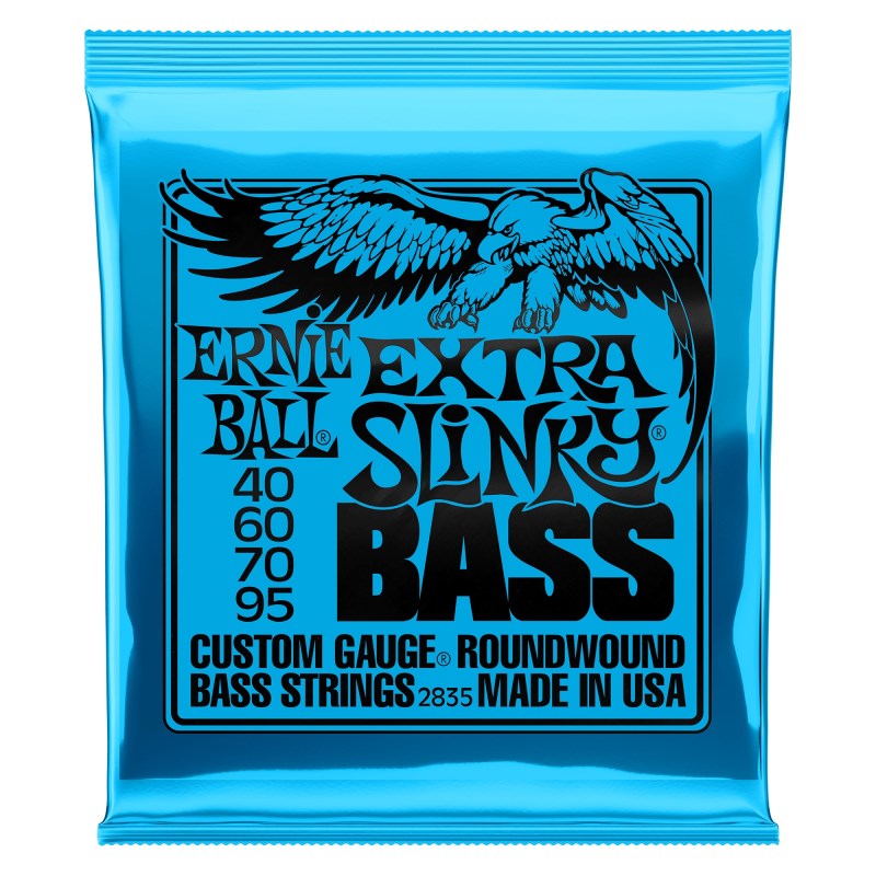 関連商品ERNIE BALL/新品 商品一覧＞＞楽器アクセサリ【〜5，000円】 商品一覧＞＞弦/ベース弦/ERNIE BALL 商品一覧＞＞ERNIE BALL Round Wound Bass Strings/ 2835 EXTRA SLiNKY 弦 ベース弦 (楽器アクセサリ)商品説明スタンダードなベース弦といえば、アーニーボール！ プロミュージシャン御用達ベース弦！ EXTRA SLiNKY/040-060-070-095 ＊御注文はゲージ毎に1セット単位にて承ります。イケベカテゴリ_楽器アクセサリ_弦_ベース弦_ERNIE BALL_新品 SW_ERNIE BALL_新品 JAN:0749699128359 登録日:2009/09/29 ベース弦 アーニーボール アニーボール