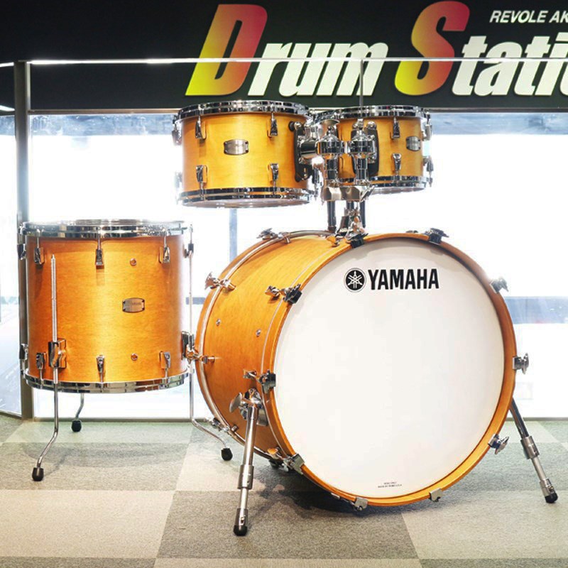 YAMAHA Absolute Hybrid Maple 4pc Drum Set [AMB2216+AMP6F3] 【BD22、FT16、TT12＆10/カラー：ヴィンテージナチュラル（VN）】 ドラムセット (ドラム)