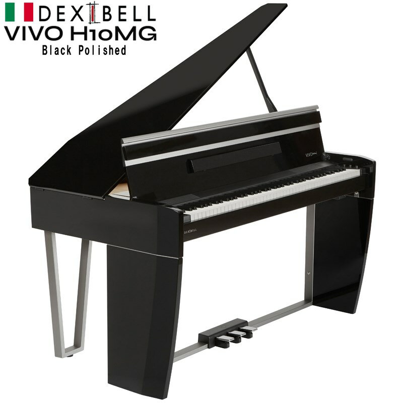 DEXIBELL VIVO H10 MG Black Polished 【予約商品・納期未定】（VIVO H10 MG BKP）The Mini Grand Piano デキシーベル　(送料別途お見積もり) 電子ピアノ 据え置きタイプ (電子ピアノ・その他鍵盤楽器)