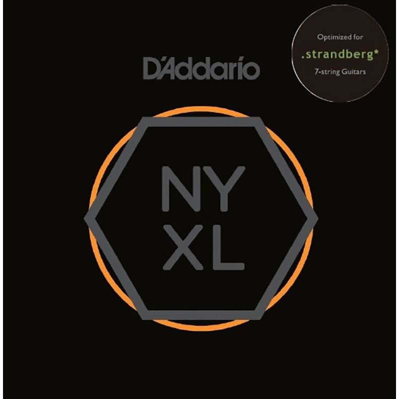 DAddario NYXL for .strandberg Guitar Strings [NYXL09564SB Custom Light/7-Strings]  쥭 (ڴ異)