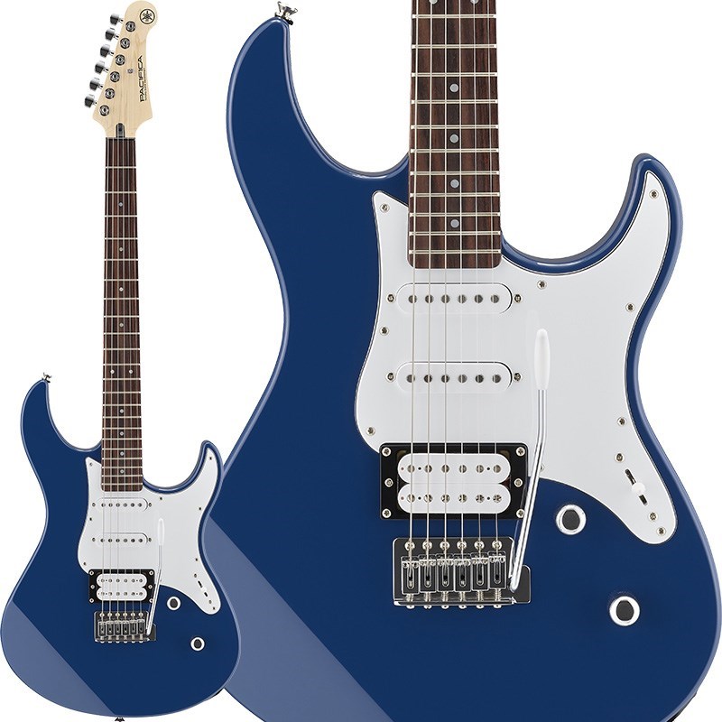 関連商品YAMAHA/PACIFICA Series 商品一覧＞＞YAMAHA/新品 商品一覧＞＞エレキギター【20，000円〜45，000円】 商品一覧＞＞STタイプ/YAMAHA 商品一覧＞＞YAMAHA PACIFICA112V (United Blue) [SPAC112VUTB] STタイプ (エレキギター)商品説明大人気のパシフィカシリーズに存在感抜群の新カラーが登場！！高いポテンシャルで結実した充実の基本性能。ギタリストの才能を引き出す、Pacificaシリーズのベーシックモデル。正確な音程、高い演奏性、多彩な音色、高品質なサウンド。上級モデルで開発されたアイデアや技術を惜しみなく注ぎ込みました。エレキギターの魅力を伝える、クオリティの高いモデルです。※画像はサンプルです。木目・色合いは一本ごとに異なります。・アルニコVマグネット採用ピックアップ・コイルタップ機能・ブロックサドル採用のヴィンテージトレモロ・エスカッションマウント・リア・ピックアップ・白黒白3プライピックガードボディ: アルダー ネック: メイプル ボディ/ネック構造: ボルトオン 指板: ローズウッド 指板アール: 350R フレット数: 22 ブリッジ: ビンテージタイプ（ブロックサドル） ペグ: クローム スケール: 648mm ピックアップ: シングル（アルニコV）×2、ハムバッキング（アルニコV）×1 コントロール: マスターボリューム、マスタートーン（＋コイルタップスイッチ） ピックアップスイッチ: 5P セレクタースイッチソフトケース付属◆カラー：・ユナイテッドブルー(UTB)イケベカテゴリ_エレキギター_STタイプ_YAMAHA_PACIFICA Series_新品 SW_YAMAHA_新品 JAN:4957812660082 登録日:2020/02/25 エレキギター ヤマハ やまは パシフィカ