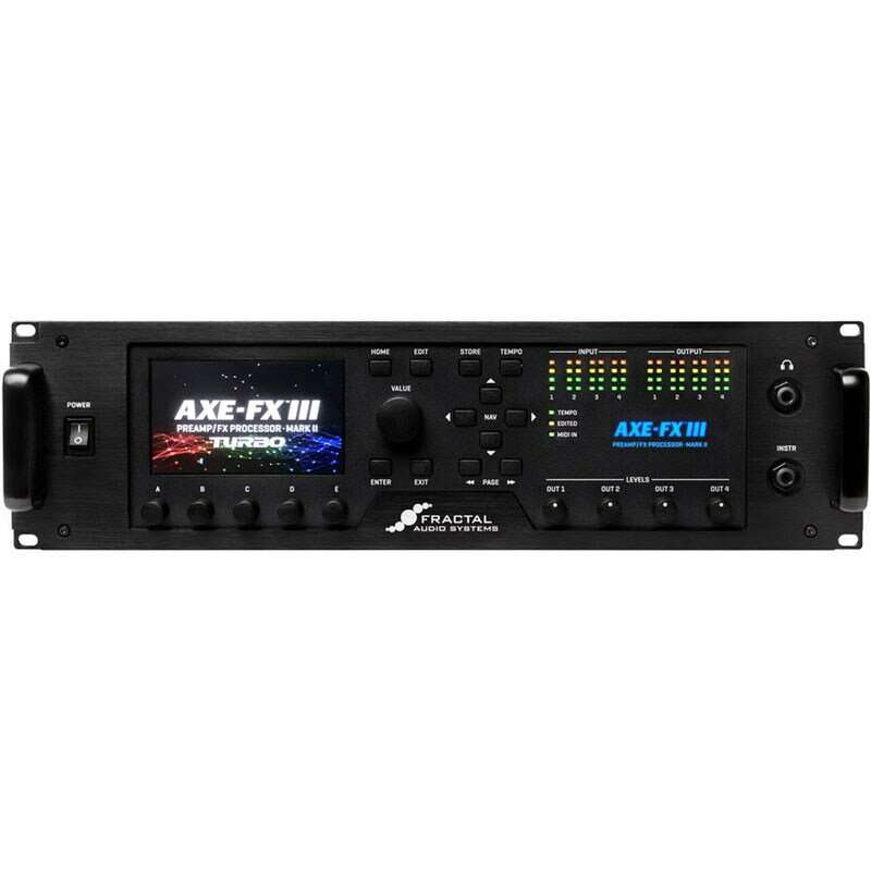 あす楽 FRACTAL AUDIO SYSTEMS Axe-Fx III MARK II [TURBO] アンプシミュレーター アンプ・キャビネットシミュレーター (ギターアンプ・ベースアンプ)