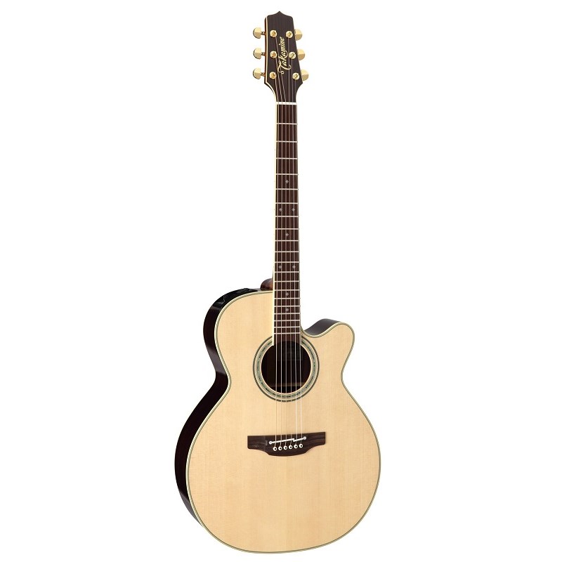 関連商品TAKAMINE/新品 商品一覧＞＞アコースティック・エレアコギター【85，000円〜165，000円】 商品一覧＞＞エレアコギター/TAKAMINE 商品一覧＞＞TAKAMINE PTU541C N 【お取り寄せ商品】 エレアコギター (アコースティック・エレアコギター)商品説明〜 Takmine エレアコ500シリーズ 〜充分な容量を確保しながらも、大きさを感じさせないスマートなルックスを持つオリジナルボディシェイプからは、バランスに優れた明瞭なトーンとプレイスタイルにとらわれない抜群のフィット感が得られます。スタジアムクラスのライブから生音も感じられる小規模なライブスペースまで、幅広いミュージックシーンに対応します。〜 プリアンプ CT-4BII (PTU) 〜フロントパネル上のTUNER POWERスイッチでON/OFF可能なクロマチック・チューナーを搭載。エレアコとしてプラグ・インしていない時でも手軽にチューニングが確認でき、電池の無駄な消耗を防ぐオート・オフ機能も装備。音質の補正はLOW、MID、HIGHの3バンドで調節が可能で、シンプルなコントロールシステムでありながら、プロユースに対応するサウンドクオリティーを実現します。[SPEC]・TOP：SOLID SPRUCE・BACK：SOLID ROSEWOOD・SIDES：ROSEWOOD・NECK：MAHOGANY・FINGER BOARD：ROSEWOOD・SCALE：644mm・NUT WIDTH：42mm・PRE-AMP：CT-4BII (PTU)・POSITION MARK：DIAMOND・COLOR：N (gloss)・WITH SEMIHARD CASE：SH-500※写真はサンプルです。材質の特性上、杢目・色合いは1本1本異なります。ご了承下さい。※こちらの商品はお取り寄せ商品につき、商品のお渡しまで1週間ほどお時間をいただく場合がございます。ご購入をお急ぎの方は、ご注文前に必ず納期をメール、もしくはお電話にてお問い合わせ下さい。当店から折り返し納期について返答させていただきます。また、メーカー長期在庫切れの場合、ご注文をキャンセルさせていただく場合がございます。あらかじめご了承下さい。イケベカテゴリ_アコースティック・エレアコギター_エレアコギター_TAKAMINE_新品 SW_TAKAMINE_新品 JAN:4582270003074 登録日:2017/11/12 エレアコ タカミネ 高峰