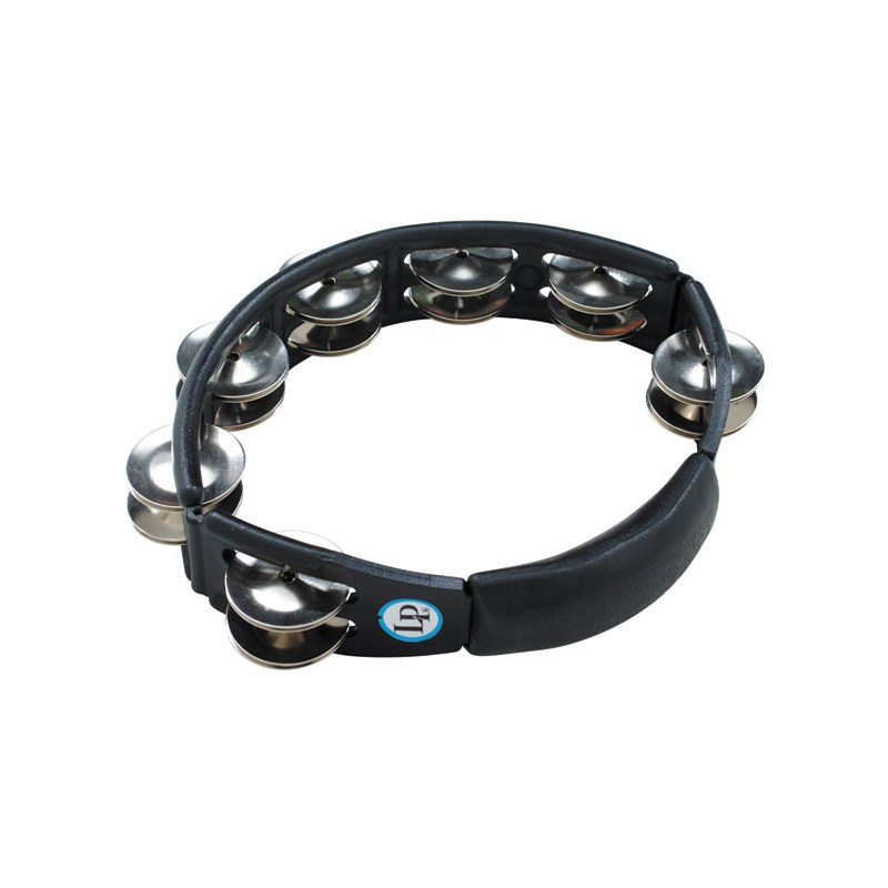 LP LP150 Cyclops Hand Held Tambourine / Black タンバリン (パーカッション)