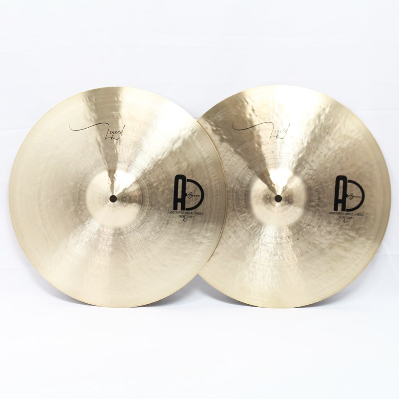 AGEAN 15 Legend HIHAT [1112g/1292g] 【店頭展示特価品】 シンバル ハイハット (ドラム)