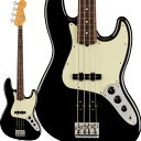 Fender USA 【入荷待ち ご予約受付中】 American Professional II Jazz Bass (Black/Rosewood) エレキベース JBタイプ (ベース)