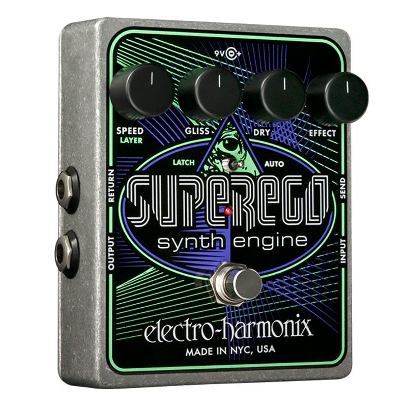 あす楽 Electro Harmonix SUPEREGO ギター用エフェクター フィルター・シンセ系 (エフェクター)